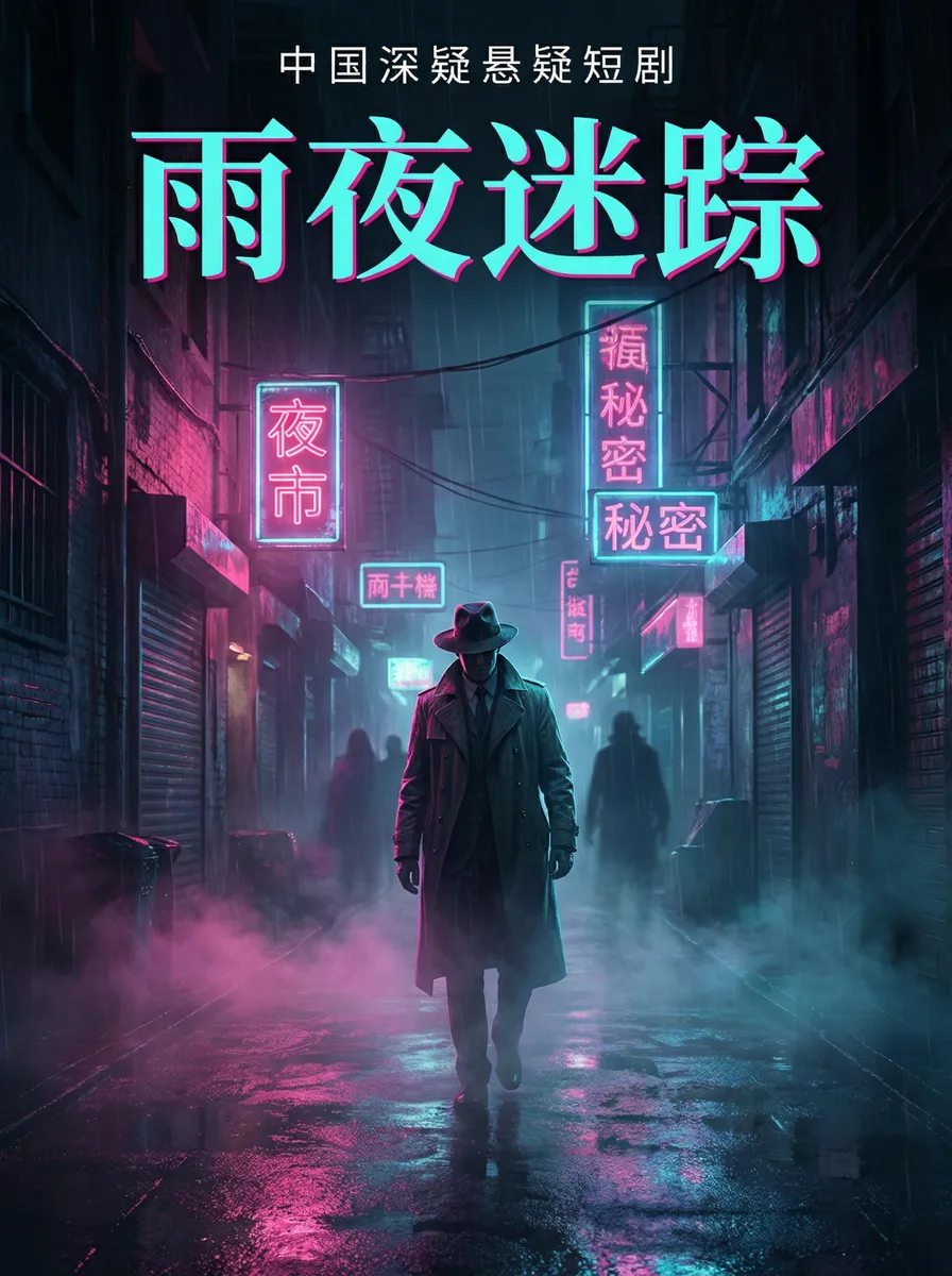 杨贵妃 悬疑追踪短剧 - 雨夜迷踪海报